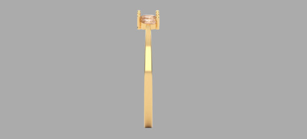 OV3D007 - Anel Pedra Navete