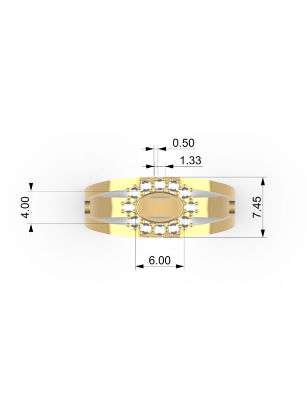 OV3D021 - Anel de Formatura
