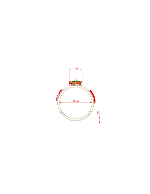 OV3D013 - Anel de Formatura