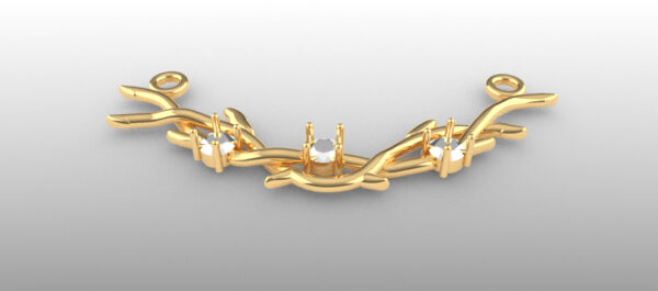 OV3D040 - Pingente Graveto