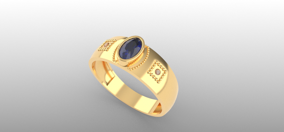 OV3D018 - Anel de Formatura