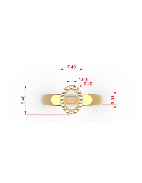 OV3D016 - Anel de Formatura