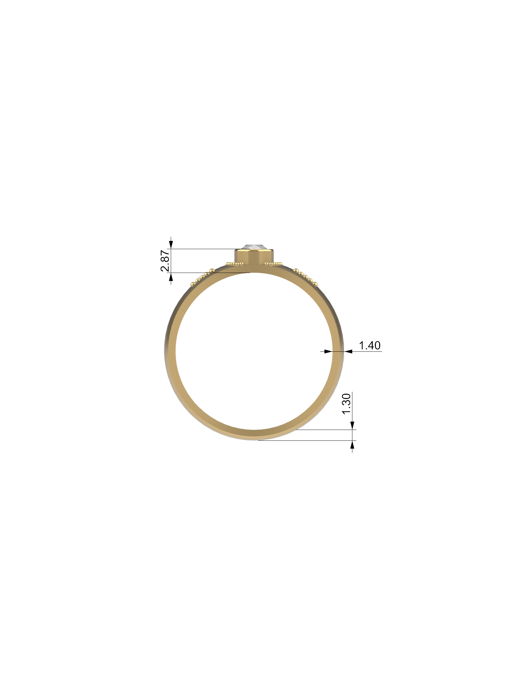 OV3D018 - Anel de Formatura