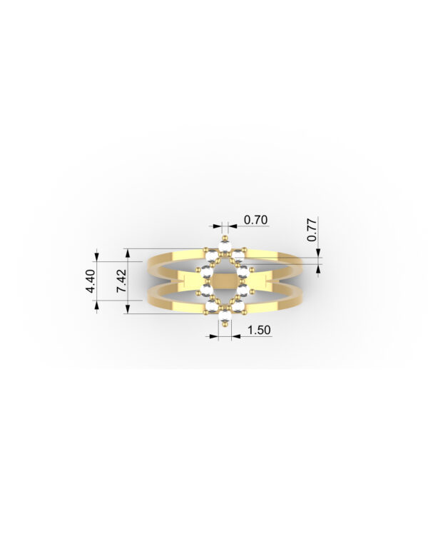 OV3D012 - Anel de Formatura