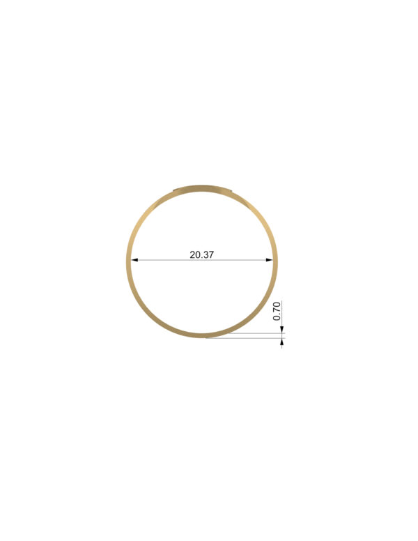 OV3D047 -  Anel Letra S