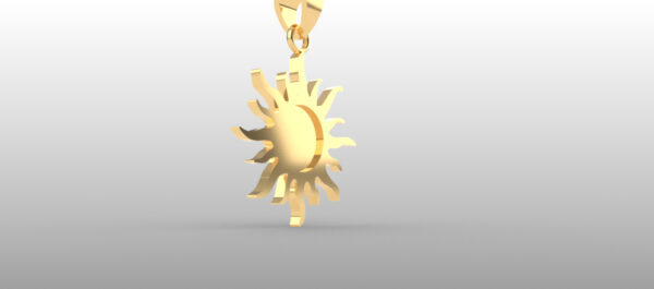 OV3D044 - Pingente Sol