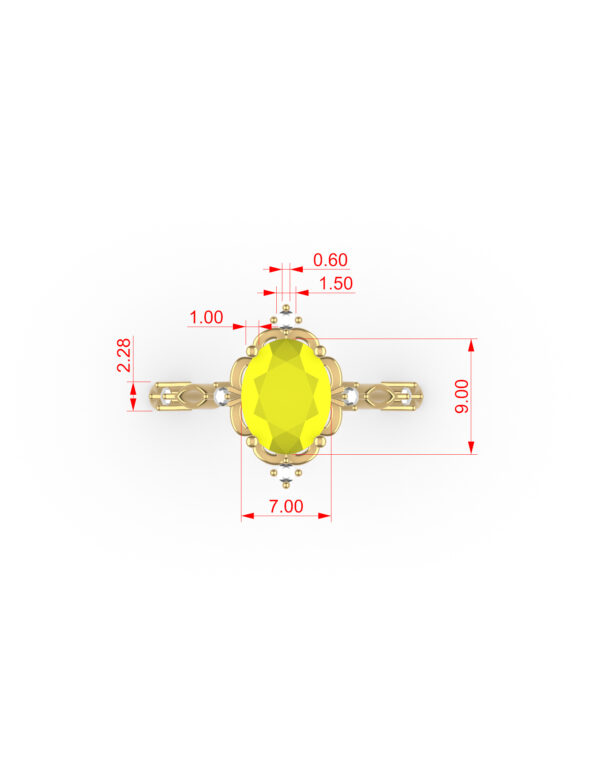 OV3D051 - Anel Detalhado