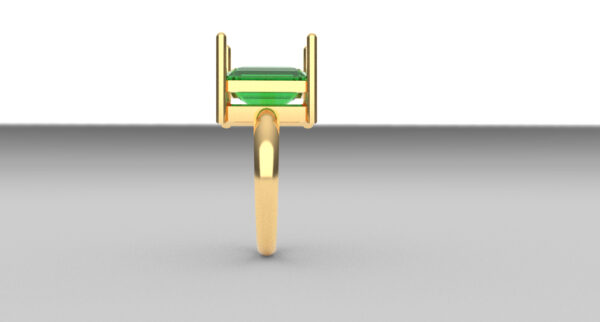 OV3D049 - Anel Pedra Quadrada